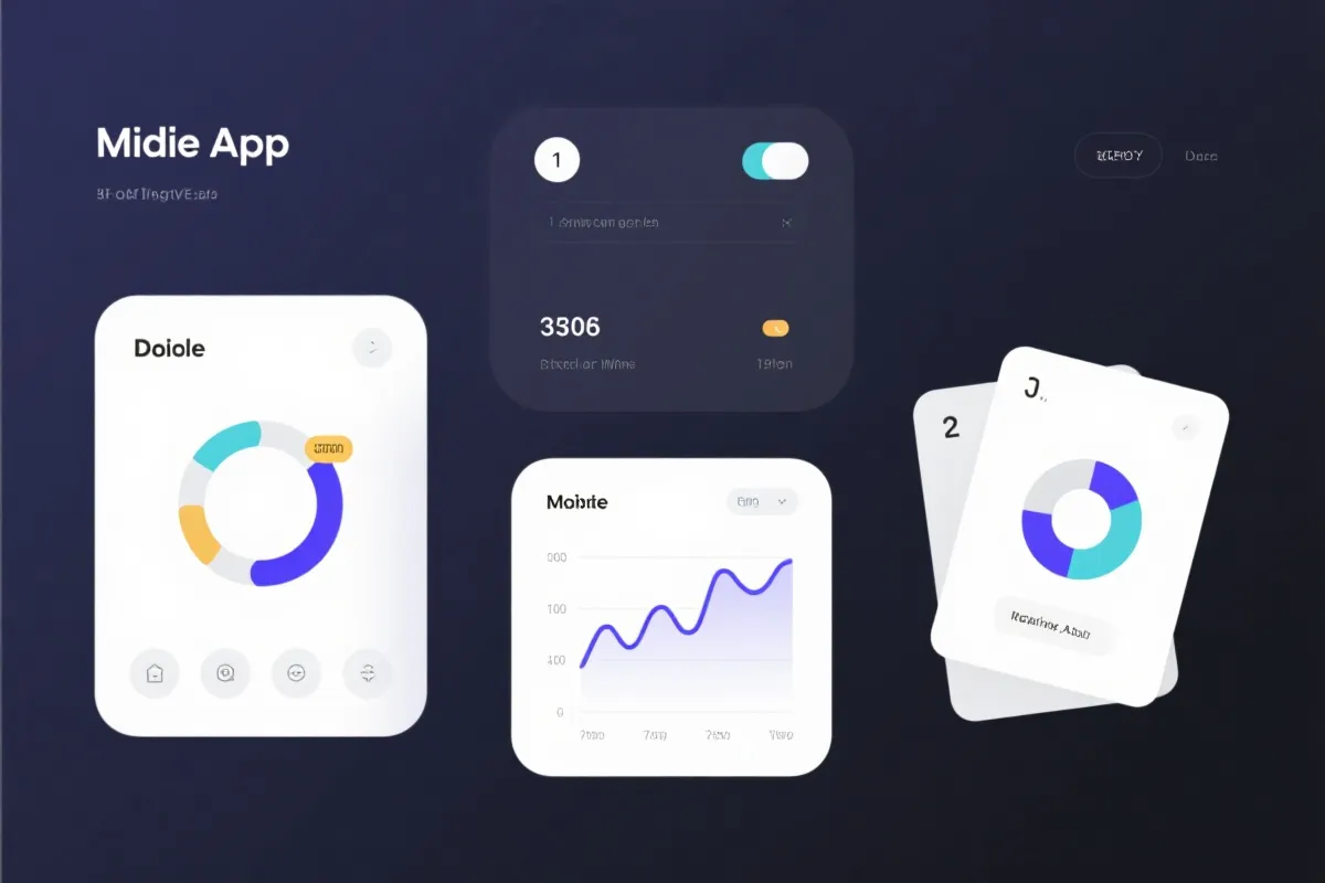 移动端界面示意图